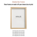 Natural Wood Shadow Box Frame - KNUS