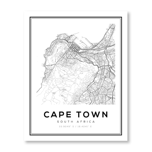 Cape Town Art Print - KNUS