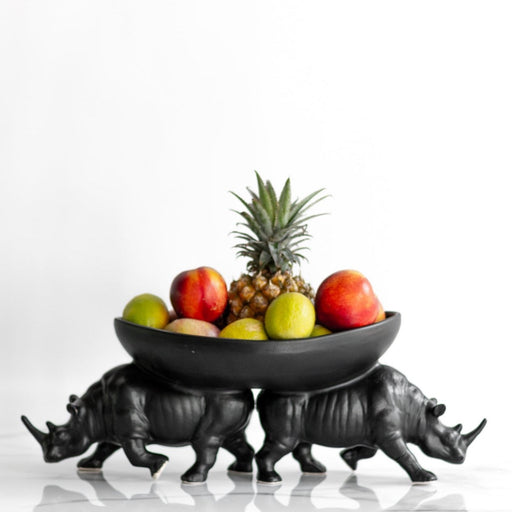 Two Rhino Fruit Bowl - KNUS