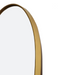 Full Length Arch Gold Mirror - Thin Frame - KNUS
