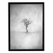 Lone Tree 3 B&W Art Print - KNUS