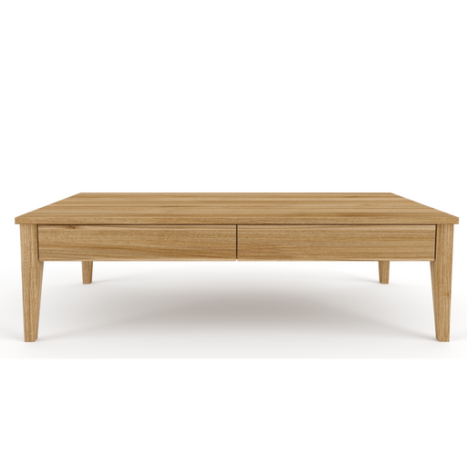 Laila Tapered Coffee Table with Drawers - KNUS