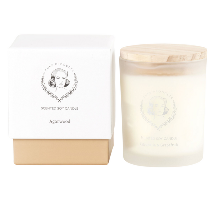 Anke Products - Agarwood Scented Soy Candles - KNUS