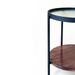 Fluted Glass Side Table - KNUS