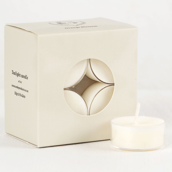 Anke Products - Orange Blossom Tealight Candles - KNUS