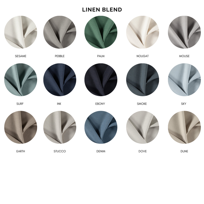 Shell Chair - Linen Blend Fabric