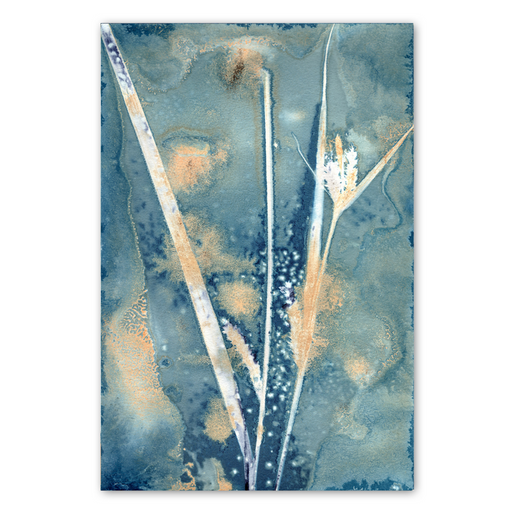 Botany Blue 4 Art Print - KNUS