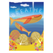 Just Breathe | Whale Mom and Calf Mindfulness Art Print - KNUS