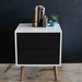 Retro Bedside Table Large - 6
