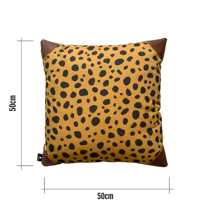 Leather & Leopard Scatter Cover - KNUS