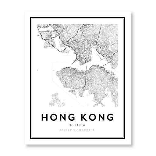 Hong Kong Art Print - KNUS
