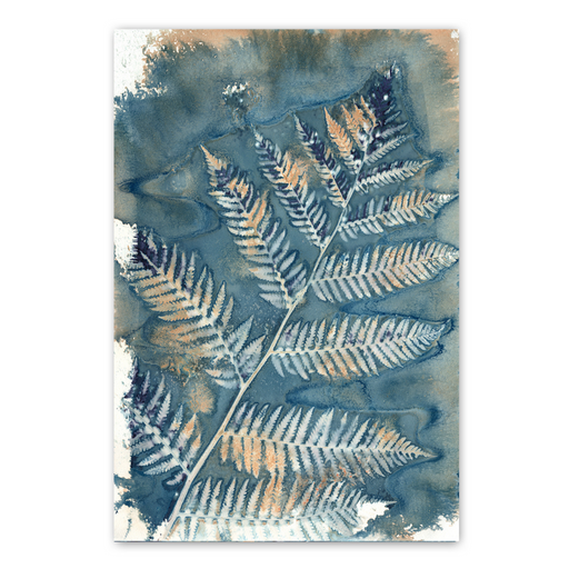 Botany Blue 6 Art Print - KNUS
