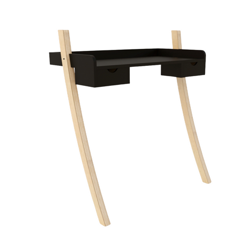 Leaning Desk Mini Drawers - Black - KNUS