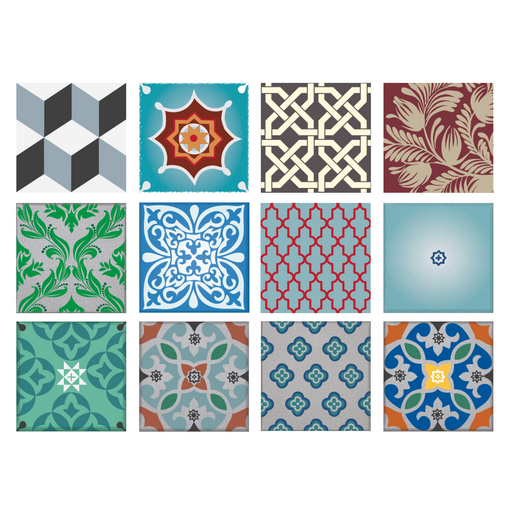 Moroccan Wall Tile  Stickers - KNUS