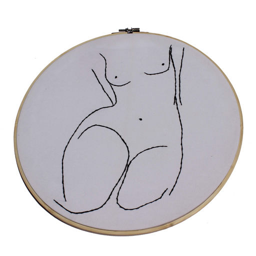 NUDE PICASSO Embroidery Hoop - KNUS