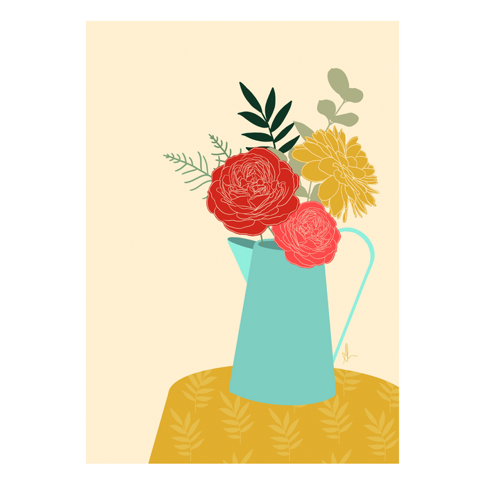 Spring Bouquet Art Print - KNUS