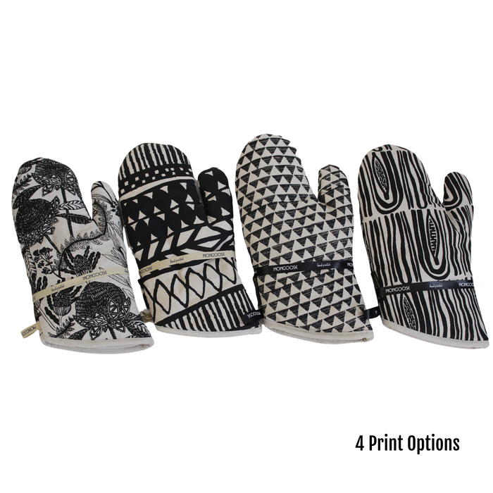 Charcoal Printed Kitchen Glove - KNUS