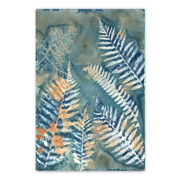 Botany Blue 7 Art Print - KNUS