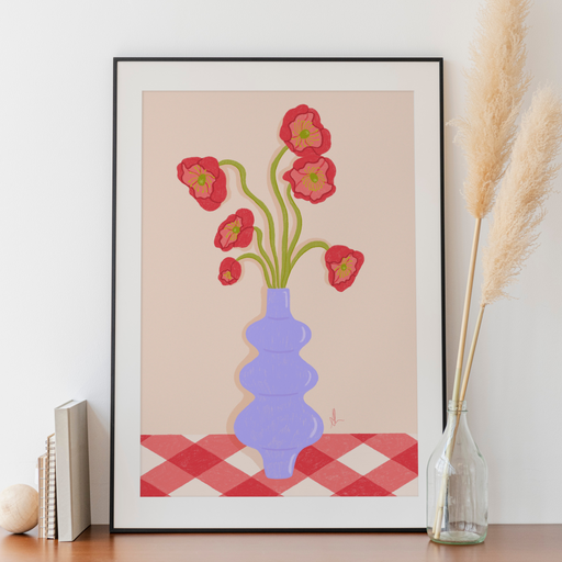 Poppies Art Print - KNUS
