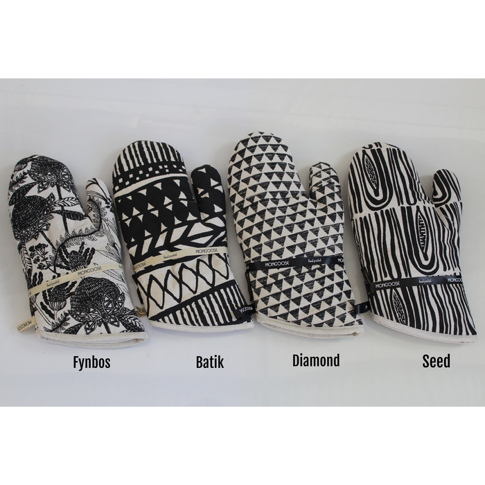 Charcoal Printed Kitchen Glove - KNUS