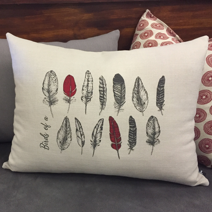 Birds of a Feather Scatter Cushion - KNUS