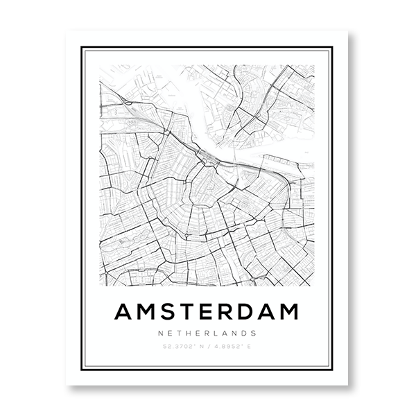Amsterdam Art Print - KNUS