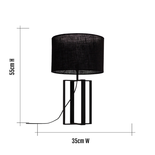 Adara Short Table Lamp - KNUS