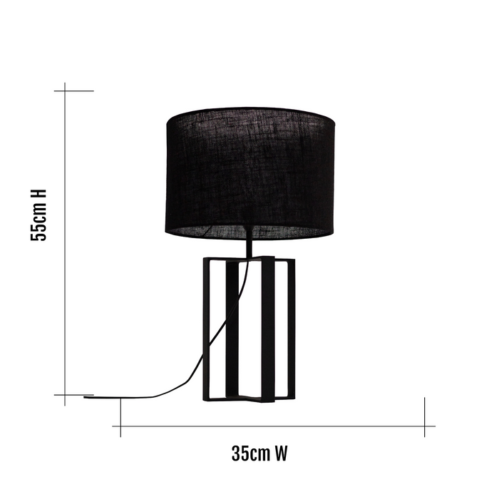 Adara Short Table Lamp - KNUS