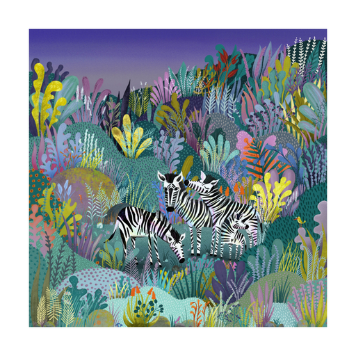 Magic Zebras Art Print - KNUS