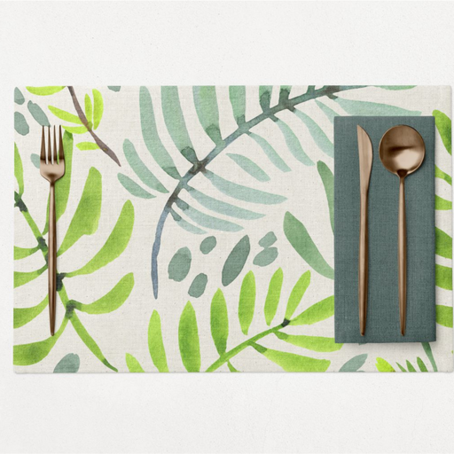 Bright Leaves PVC Placemats - 2