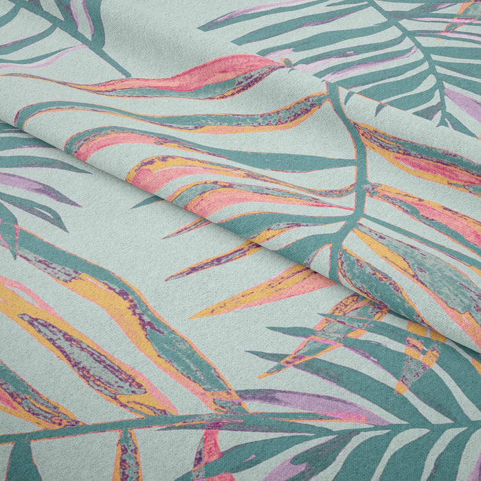 Multi Coloured Fern Fabric - KNUS