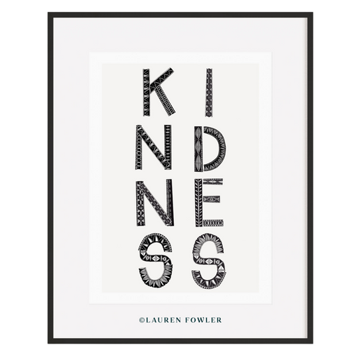 Kindness Art Print - KNUS