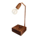 Wood Cup Bowl Table Lamp - KNUS