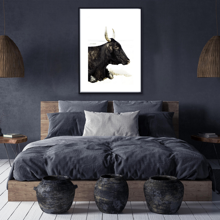 Nguni Bull I Art Print - KNUS