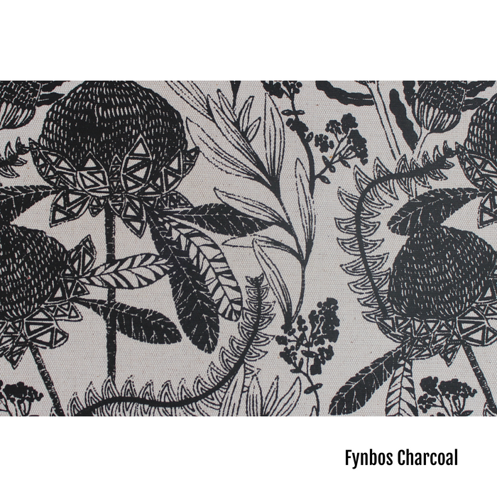 Charcoal Printed Napkin Set - KNUS