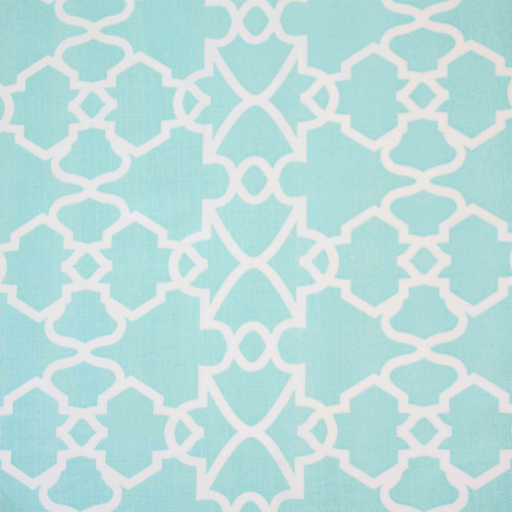 Trellis Spearmint Fabric (Per Meter) - KNUS