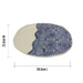 Blue Lace Oval Platter - KNUS