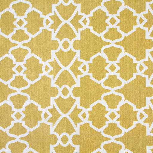 Trellis Mustard Fabric (Per Meter) - KNUS