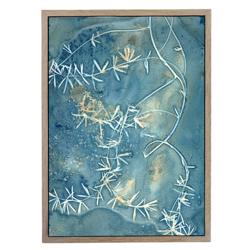 Botany Blue 11 Art Print - KNUS
