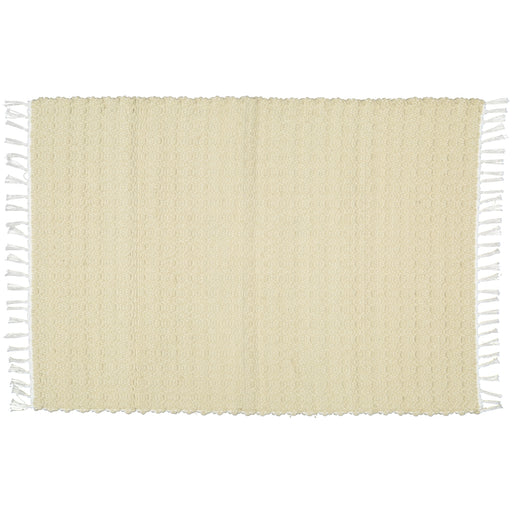 Dhurrie Twill Taupe Mat - KNUS