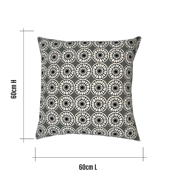 Senegal Grey and Black Scatter Cover