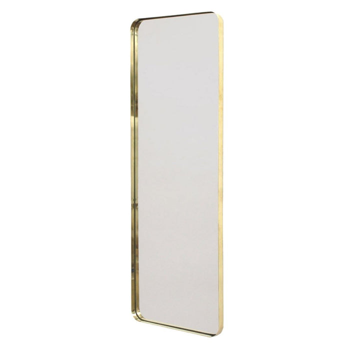 LED Backlit Brass Deep Frame Soft Edge Mirror - KNUS
