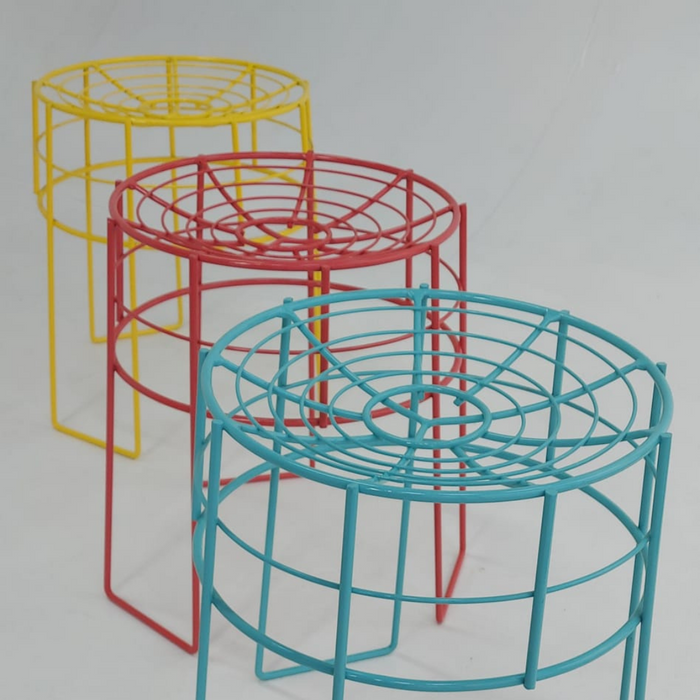 Coral Wire Stool - KNUS