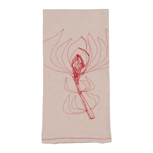 Hemp Leuca Tea Towel - 1