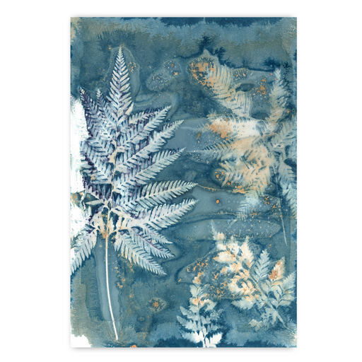 Botany Blue 13 Art Print - KNUS
