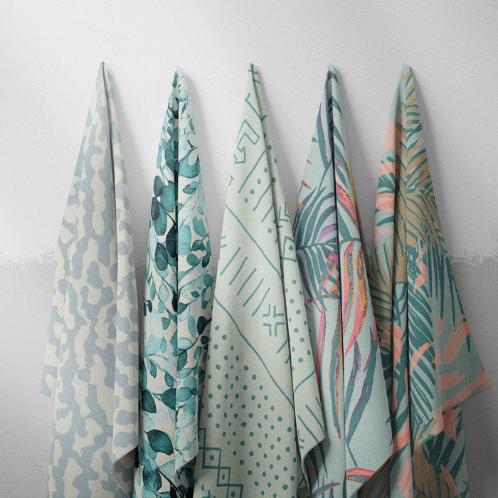 Multi Coloured Fern Fabric