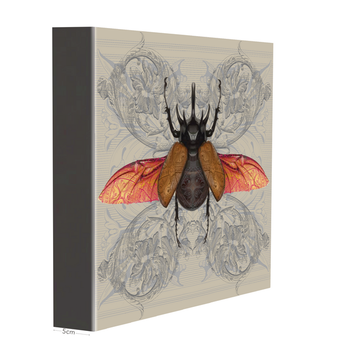 Arthropods Rhino Beetle Art Print - KNUS