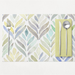 Green Watercolor PVC Placemats - 2