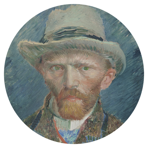RSW Van Gogh Self Portrait Wall Decal - KNUS