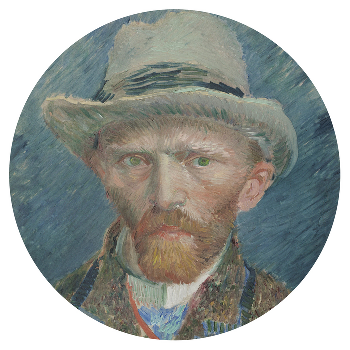 RSW Van Gogh Self Portrait Wall Decal - KNUS